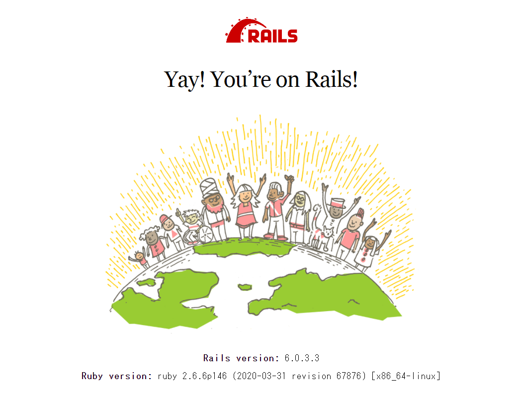 Centos8 Ruby On Rails 6の開発環境を構築する ザックス